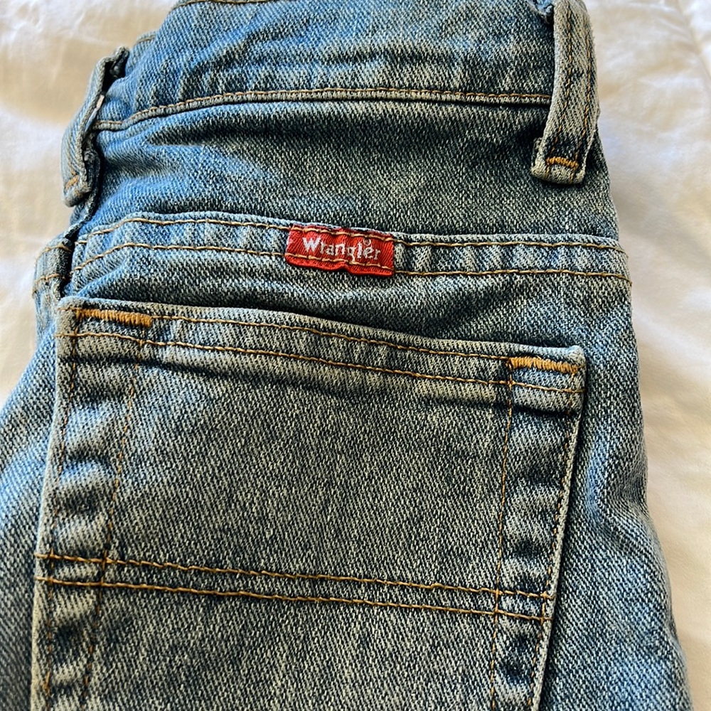Wrangler jeans, size 6 regular.